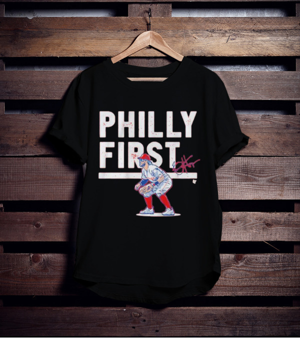 Bryce Harper Philly First Baseball Player T-Shirt