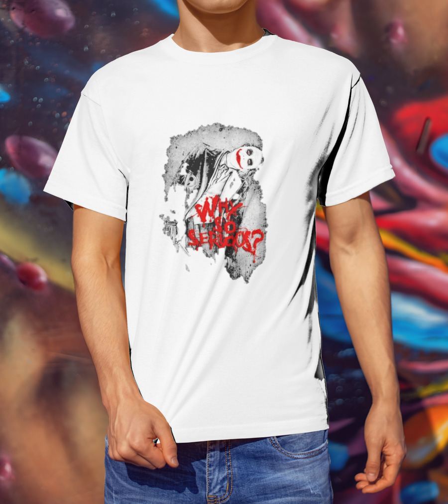 Why So Serious The Dark Knight Joker Halloween T-Shirt
