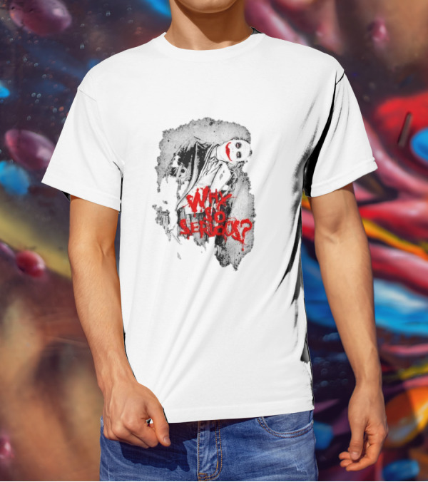 Why So Serious The Dark Knight Joker Halloween T-Shirt
