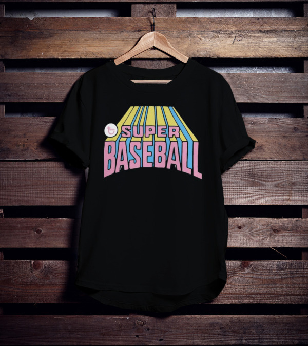Topps Vintage Super Baseball Retro Graphics T-Shirt