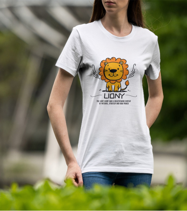 Liony Kidswear Breathtaking Display Of Patience Strategy Raw Power T-Shirt