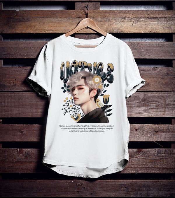 NATURE Floral Reflections Of Life And Existence T-Shirt