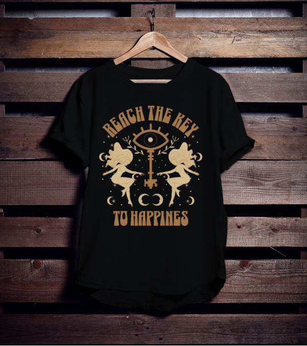 Reach The Key To Happiness T-Shirt