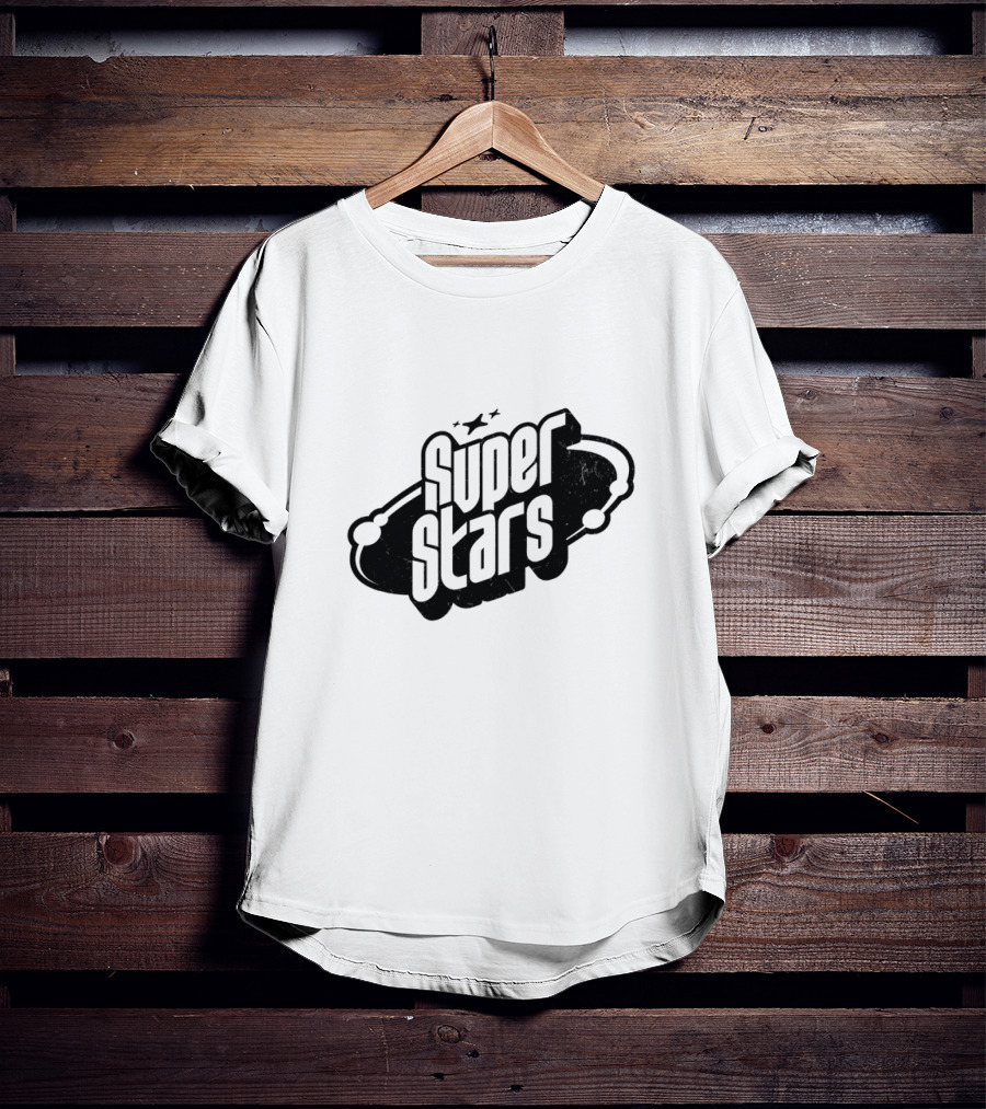 Super Stars Galaxy Orbit And Stars T-Shirt