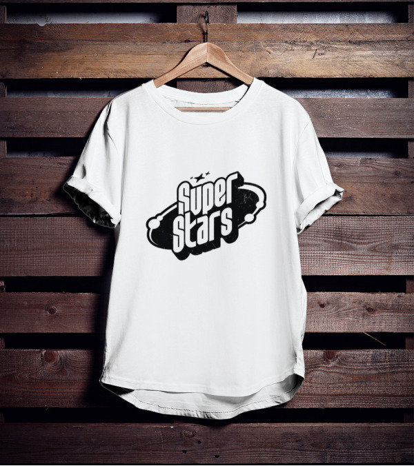 Super Stars Galaxy Orbit And Stars T-Shirt