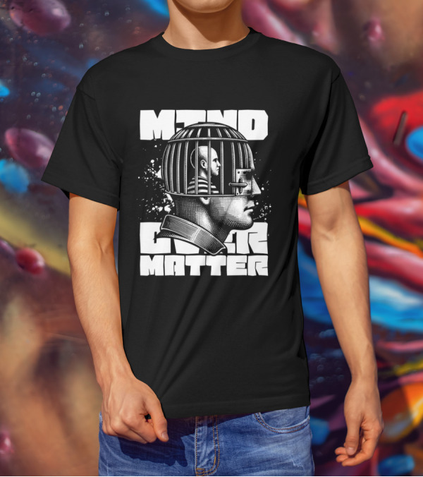 MIND OVER MATTER Prisoner Head T-Shirt