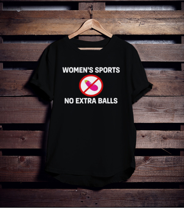 WOMEN'S SPORTS NO EXTRA BALLS Eggplant T-Shirt