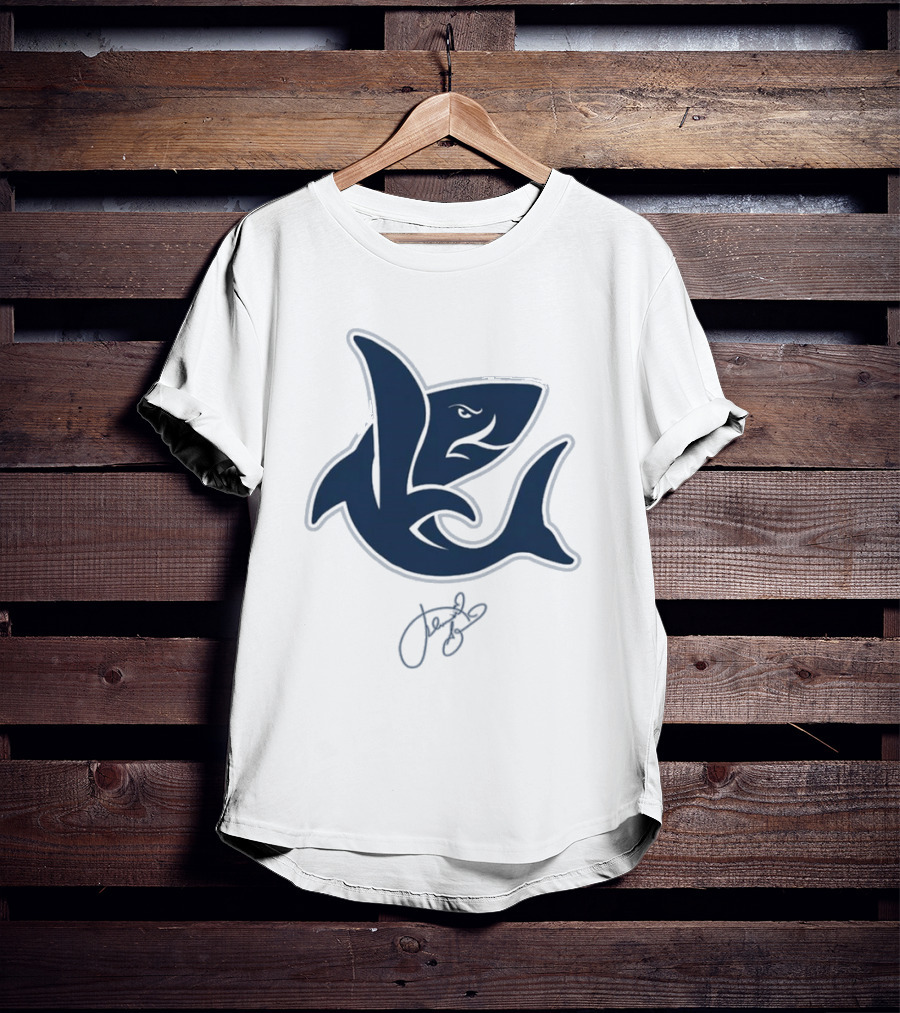 Kenny Gant Shark Dance Signature Dark Blue Shark T-Shirt