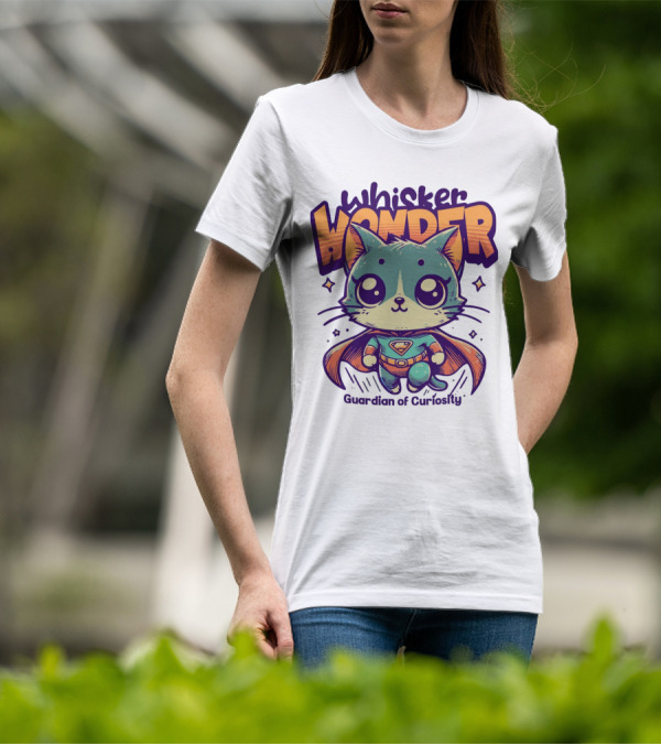 Whisker Wonder Guardian Of Curiosity T-Shirt