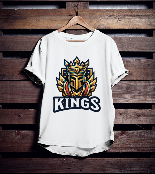 Kings Mascot Esport Gaming T-Shirt