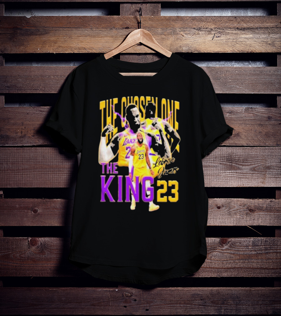 The Chosen One The King 23 LeBron James Lakers T-Shirt