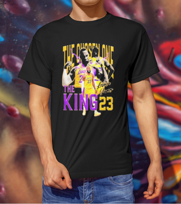 The Chosen One The King 23 LeBron James Lakers T-Shirt