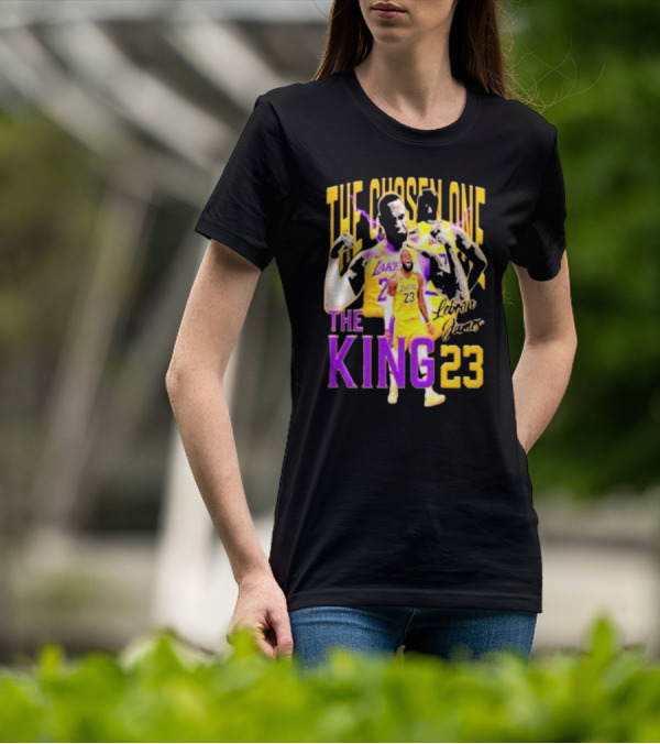 The Chosen One The King 23 LeBron James Lakers T-Shirt