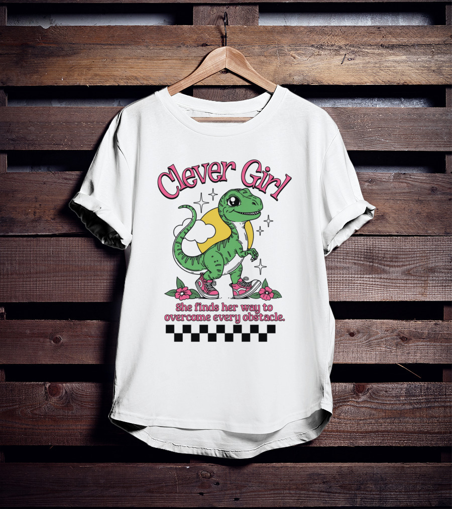 Clever Girl She Finds Her Way To Overcome Every Obstacle T-Shirt