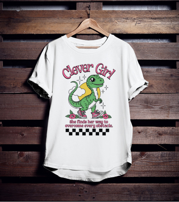 Clever Girl She Finds Her Way To Overcome Every Obstacle T-Shirt