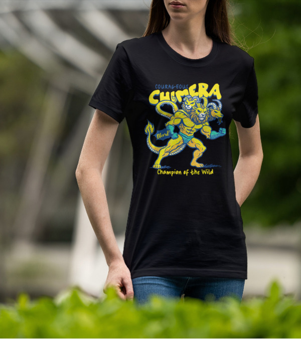 Courageous Chimera Champion Of The Wild Blend T-Shirt