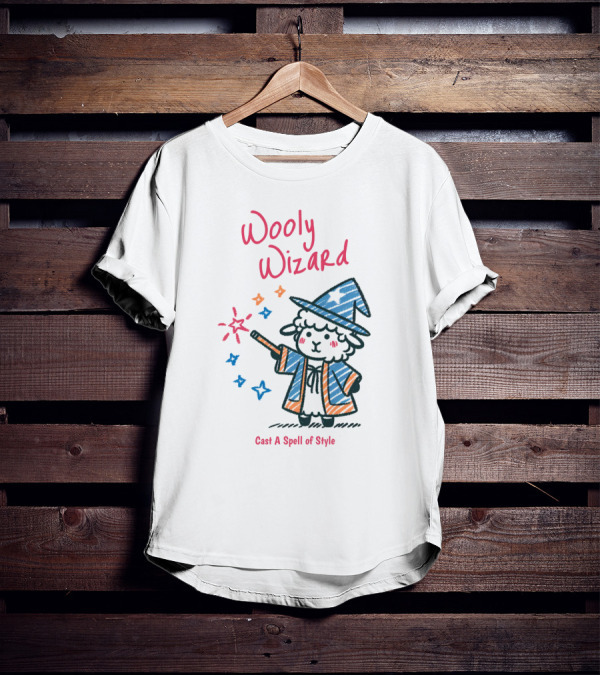 Wooly Wizard Cast A Spell Of T-Shirt