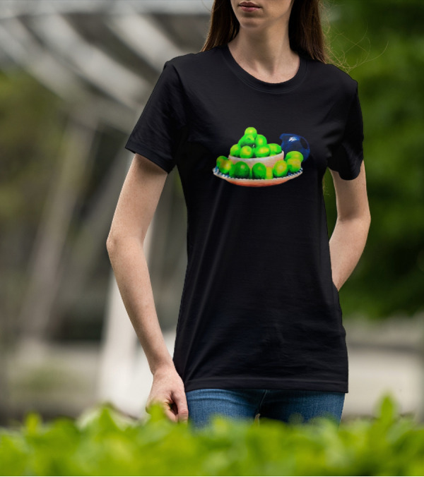 I Love Limes Platter With Blue Jug T-Shirt
