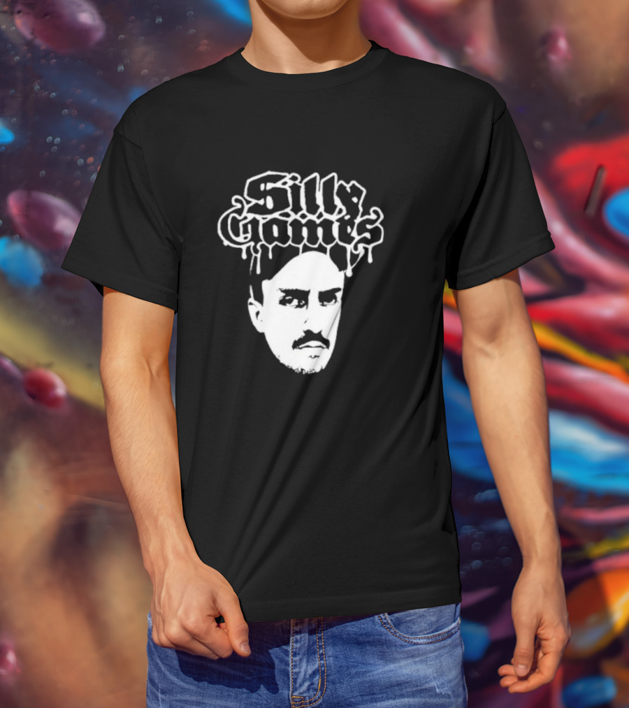 Silly Games Cream Crew Face T-Shirt