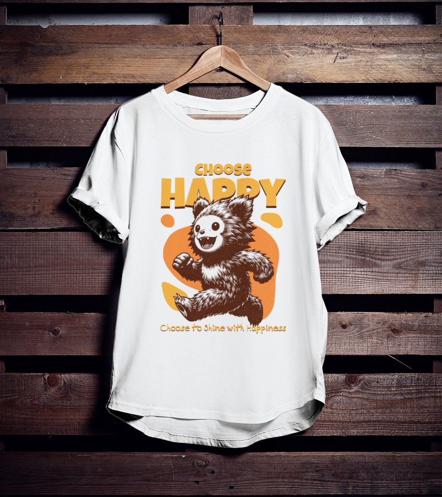 Choose Happy Choose To Shine With Happiness T-Shirt