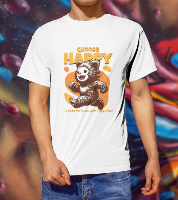 Choose Happy Choose To Shine With Happiness T-Shirt