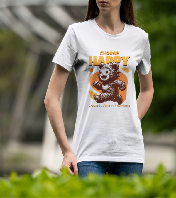 Choose Happy Choose To Shine With Happiness T-Shirt