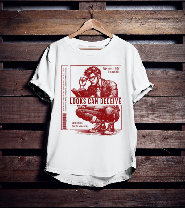 Looks Can Deceive Appearances Hide Truth Within Outer Looks Can Be Misleading T-Shirt
