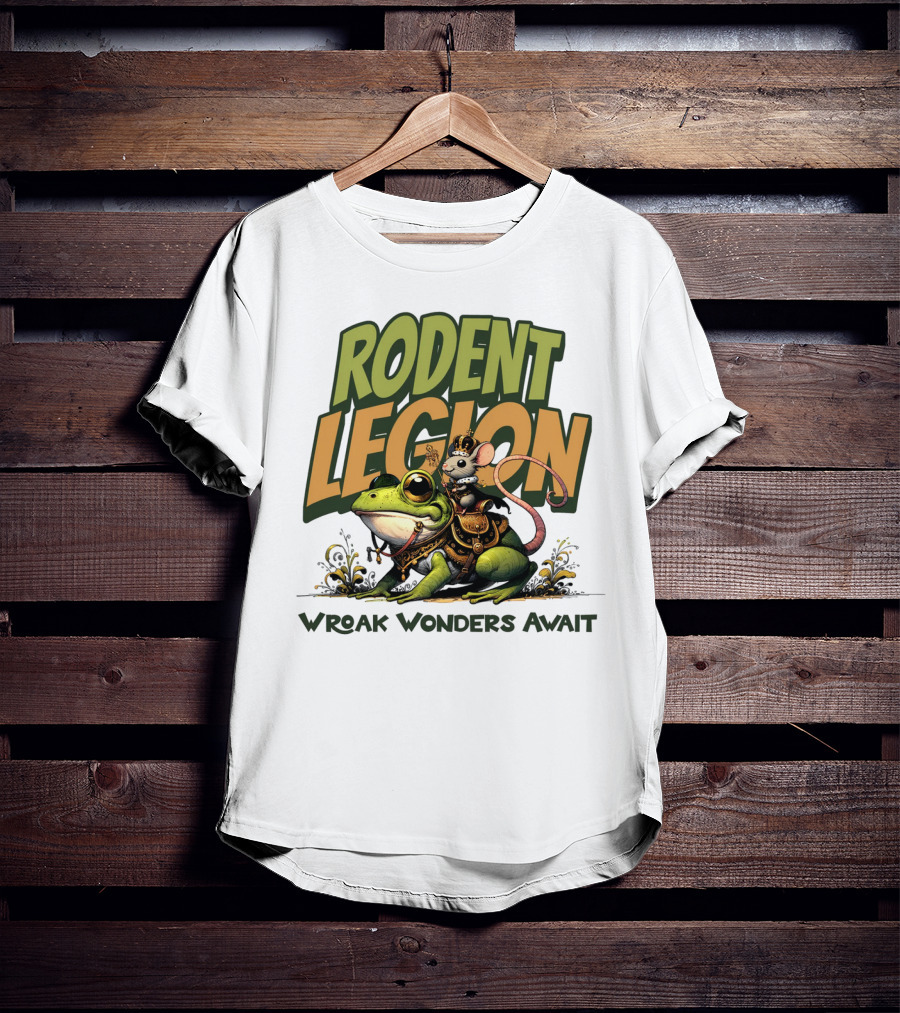 Rodent Legion Vroak Wonders Await T-Shirt