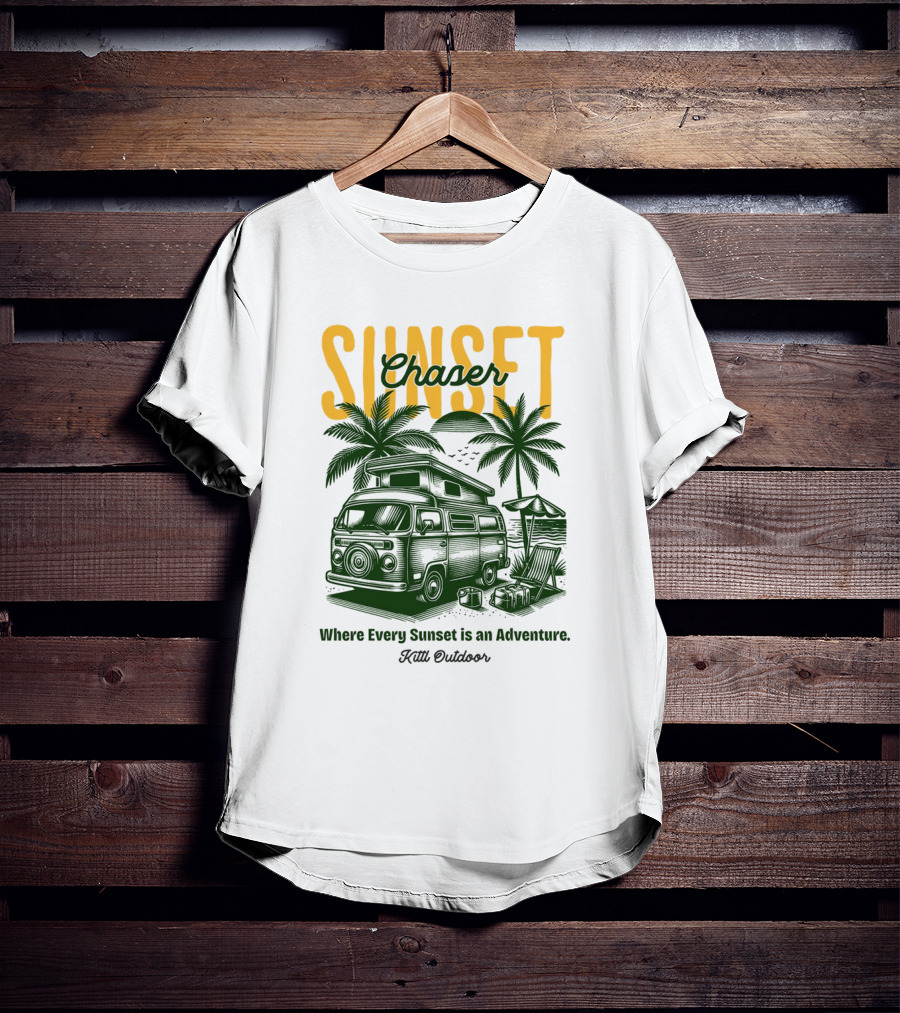 Sunset Chaser Where Every Sunset Is An Adventure Kittl Outdoor T-Shirt