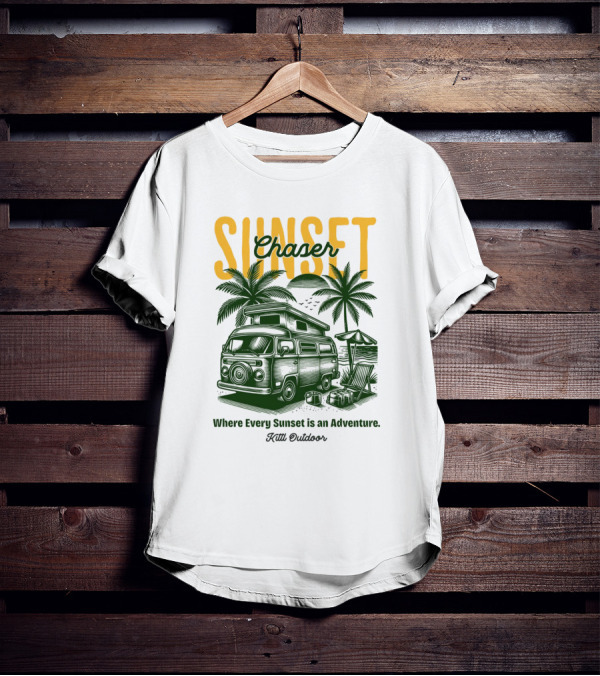 Sunset Chaser Where Every Sunset Is An Adventure Kittl Outdoor T-Shirt
