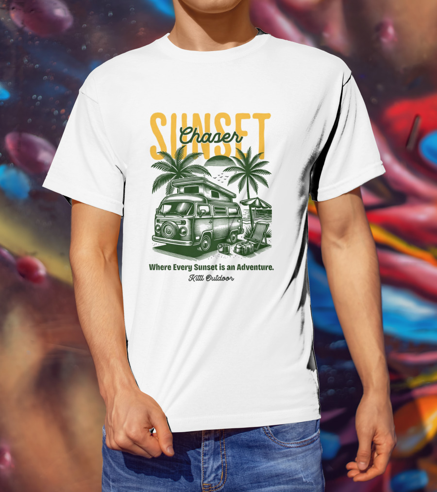 Sunset Chaser Where Every Sunset Is An Adventure Kittl Outdoor T-Shirt