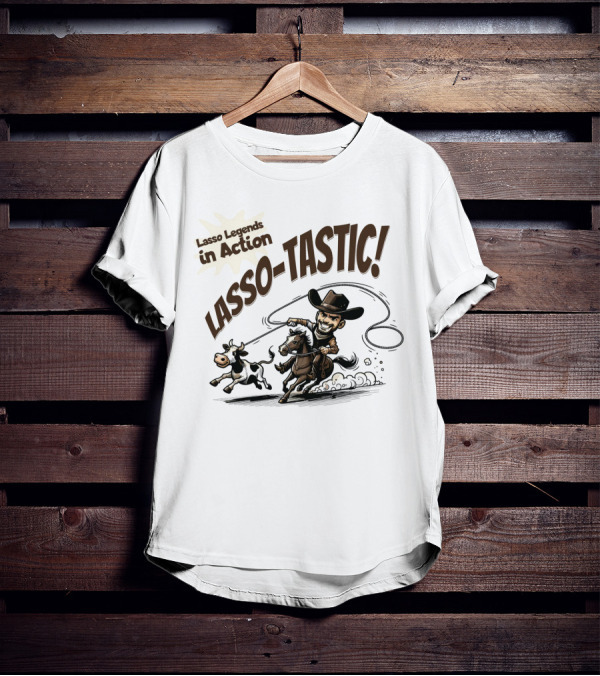 Lasso Legends In Action Lasso-Tastic Cowboy Adventure T-Shirt