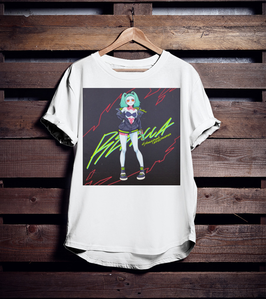 Rebecca Cyberpunk Edgerunners Neon T-Shirt