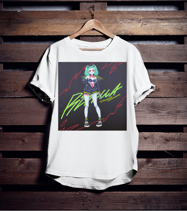 Rebecca Cyberpunk Edgerunners Neon T-Shirt