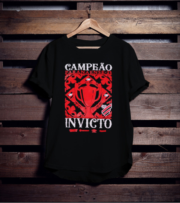 Campeão Paranaense 23 Invicto CAP Trophies And Emblems T-Shirt