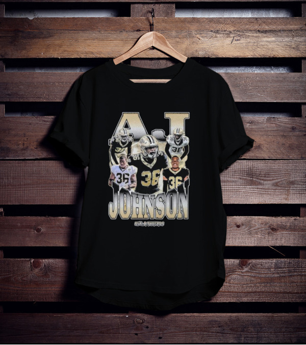 A.J. Johnson 36 NFL Threads T-Shirt