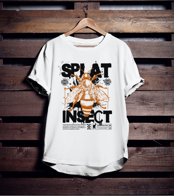 Splat Insect Restricted Warning T-Shirt