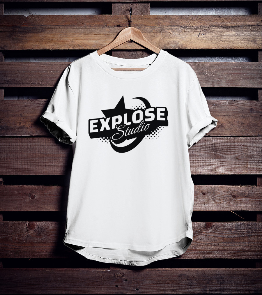 EXPL0SE Studio Starburst Halftone T-Shirt