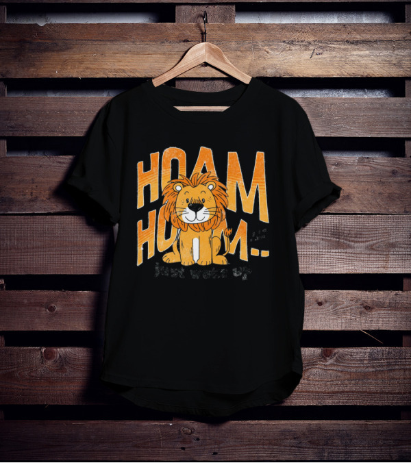 HOAM HOAM Just Woke Up Lion T-Shirt