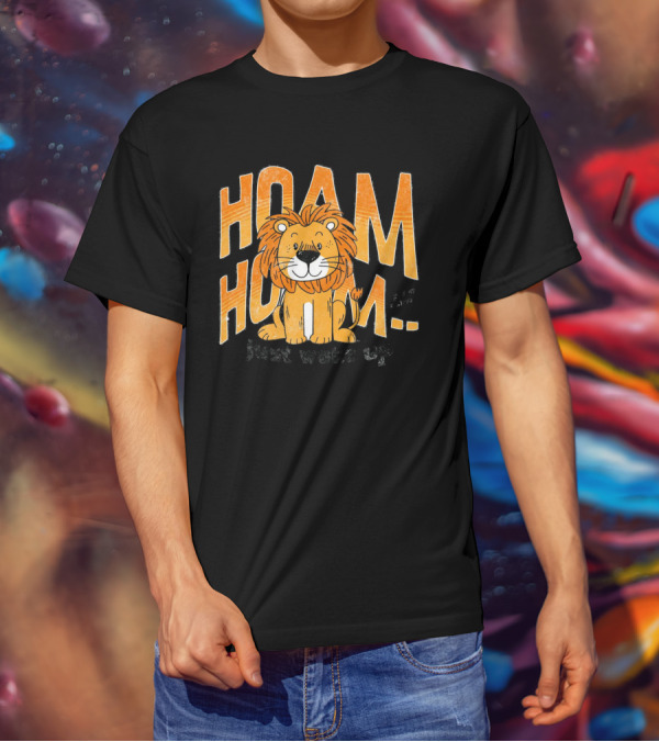 HOAM HOAM Just Woke Up Lion T-Shirt