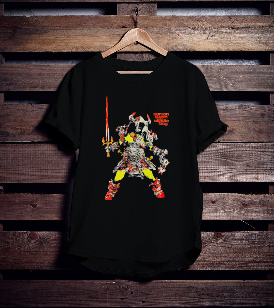 Barnan Blood Armor Warrior For The Reptile King T-Shirt