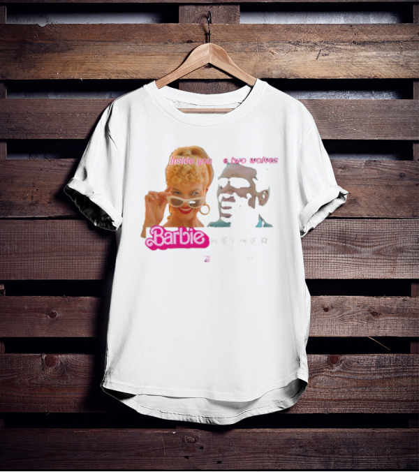 Inside You Are Two Wolves Barbieheimer T-Shirt