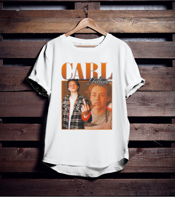 Carl Gallagher 90s Inspired Grunge Aesthetic With Attitude T-Shirt