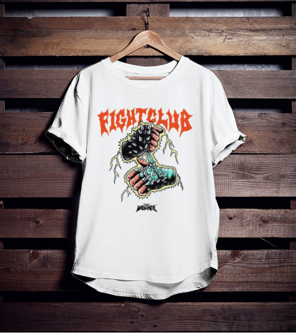 Fight Club Gloves Spiked Violence T-Shirt