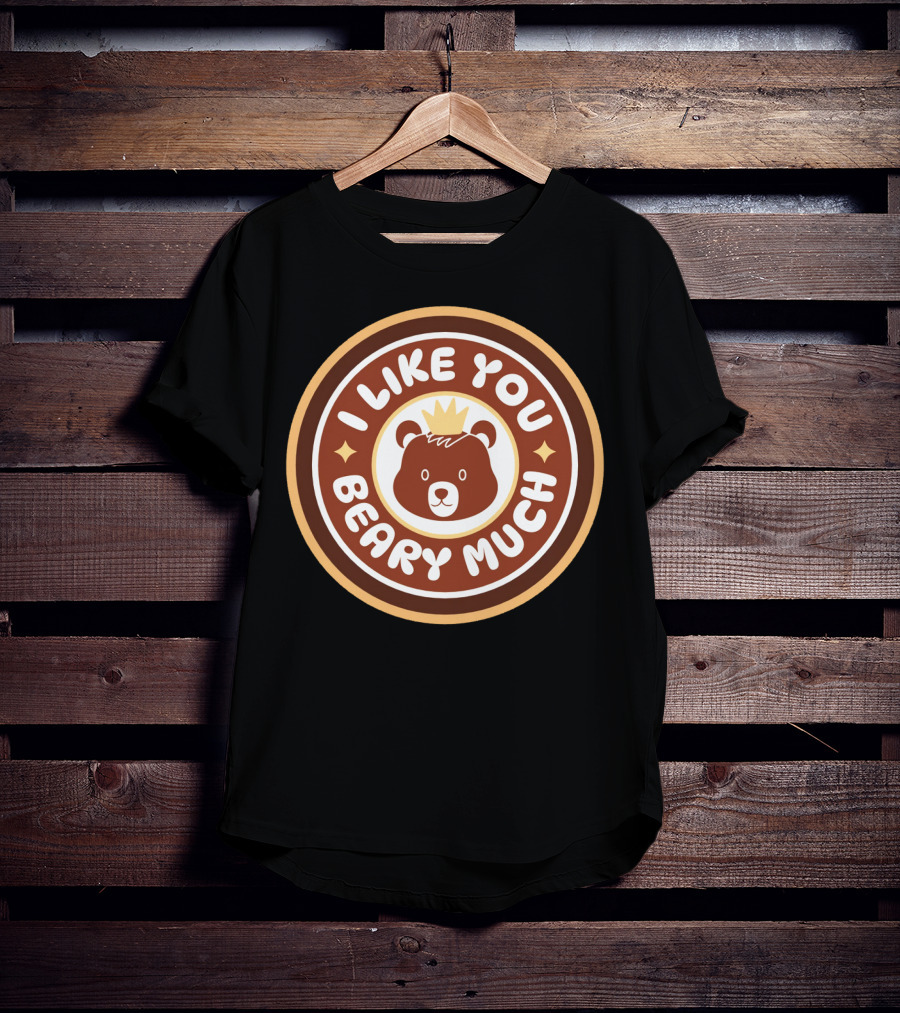 I Like You Beary Much Kittl AI T-Shirt