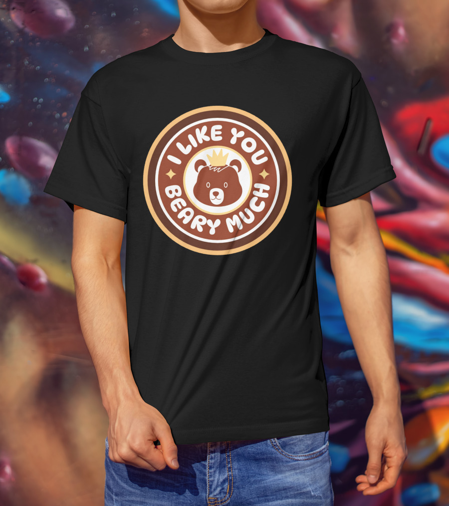 I Like You Beary Much Kittl AI T-Shirt