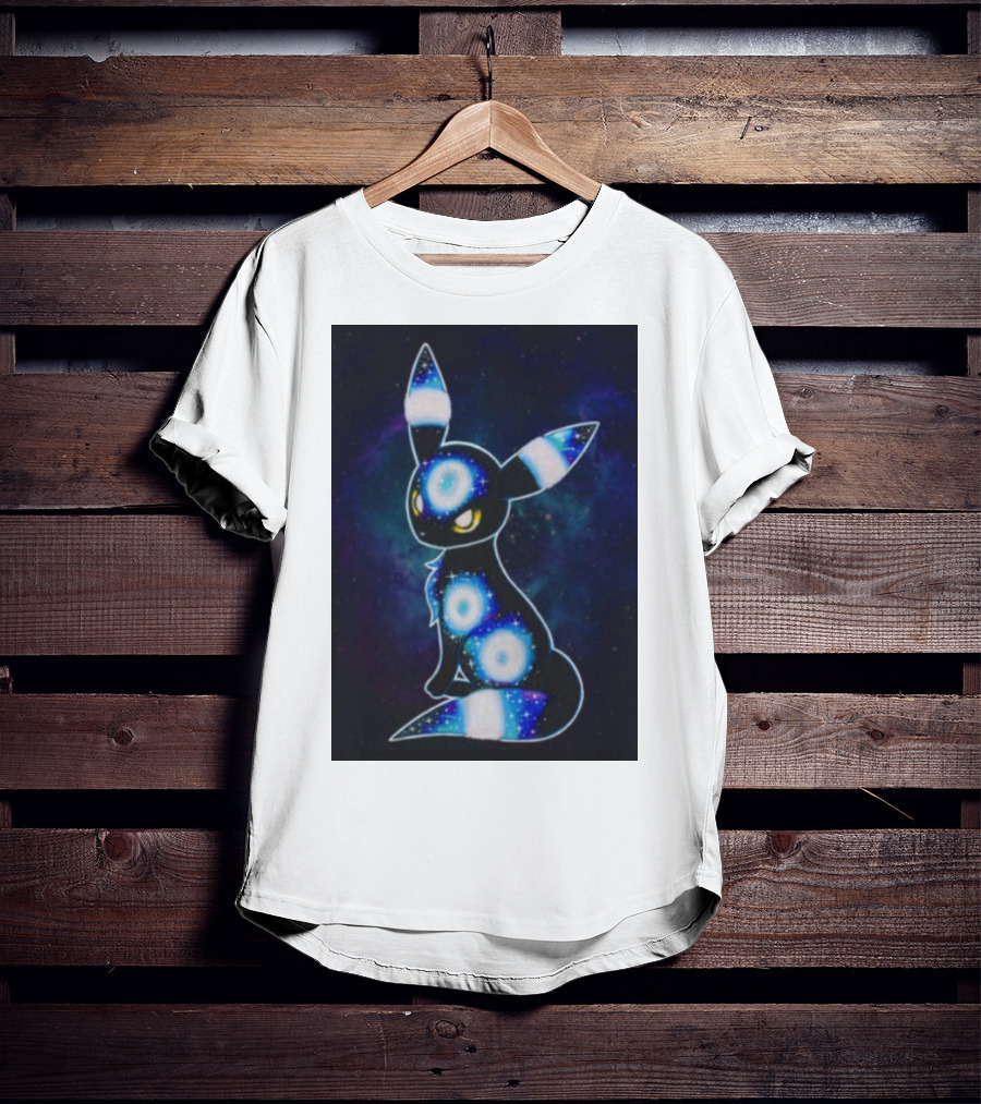 Umbreon Galaxy Cosmic Pokemon T-Shirt