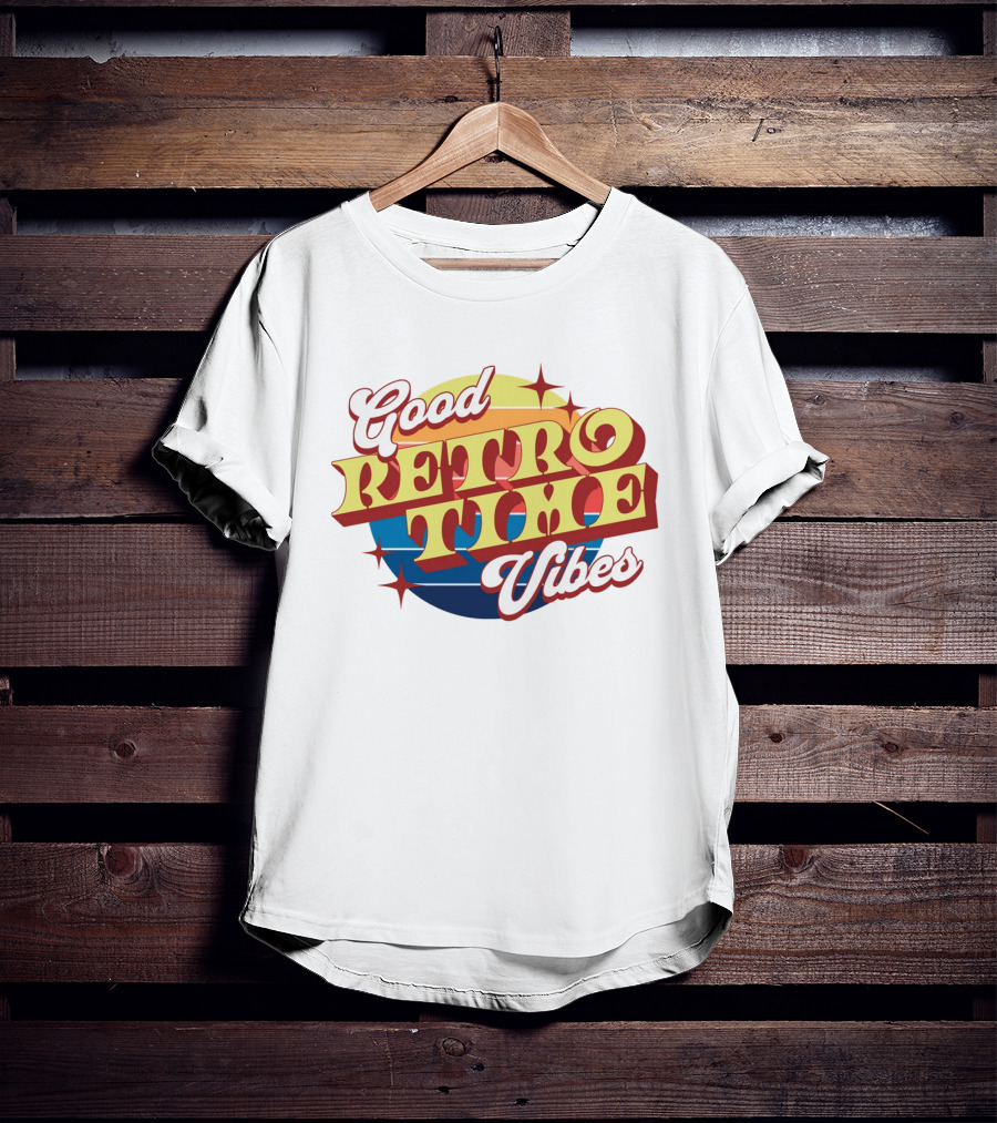 Good Retro Time Vibes T-Shirt