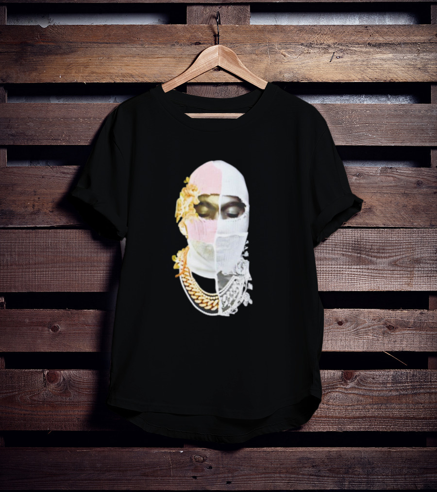Lamine Yamal Ih Nom Uh Nit Kanye Yeezus Masked Face T-Shirt