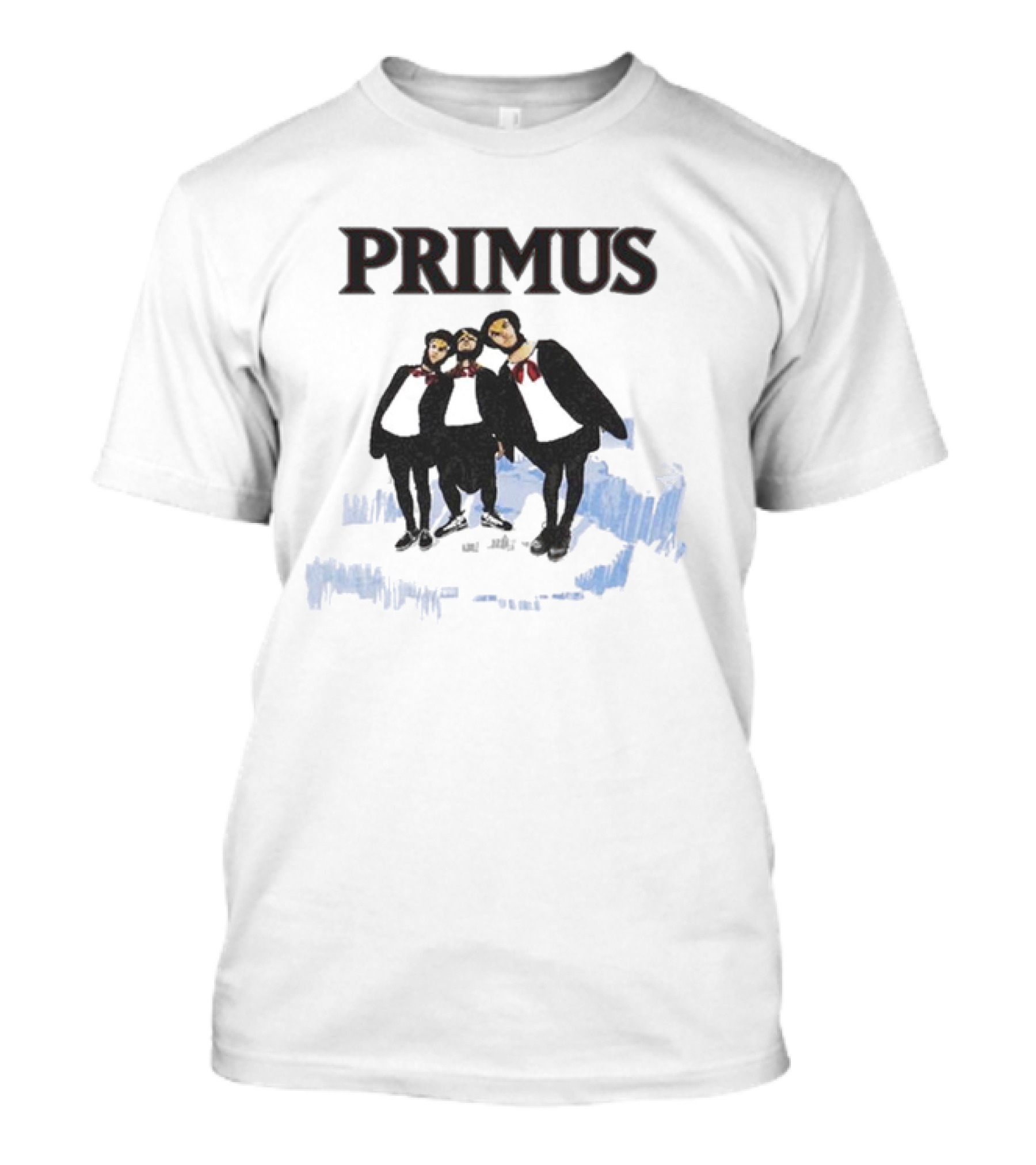Primus SPACE FARM Trio On Abstract Landscape T-Shirt